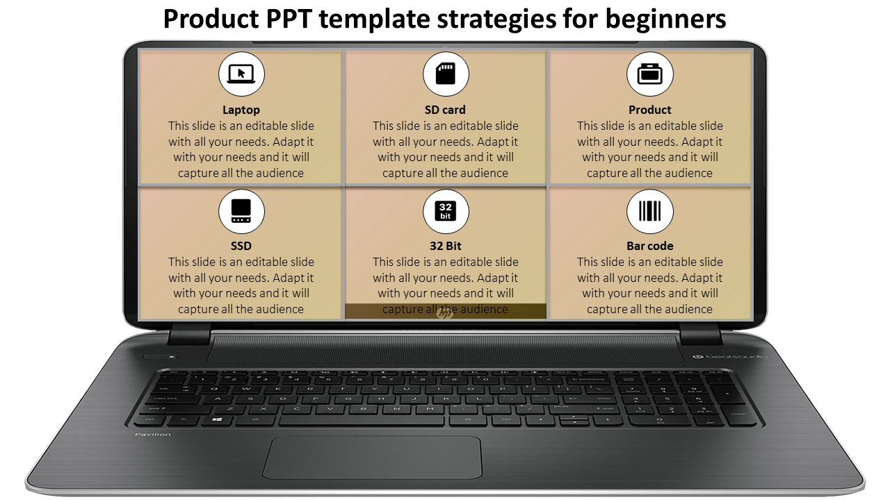 Our Believable Product PPT Template For Presentation